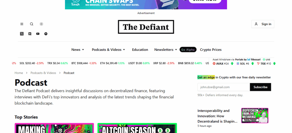 The Defiant Podcast