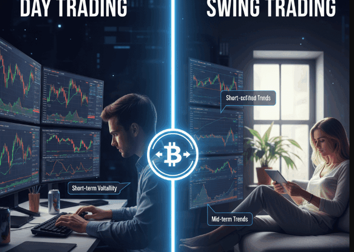 Day Trading vs Swing Trading Cryptos: Which Strategy Suits You?