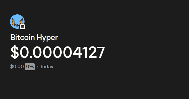 Bitcoin Hyper ($HYPER)