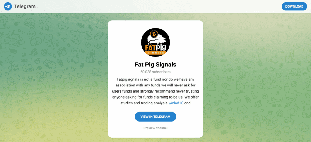 Fat Pig Signals