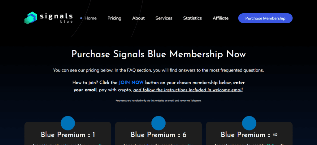 Signals Blue