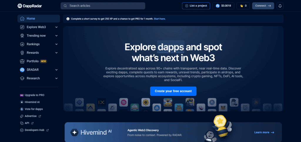DappRadar 