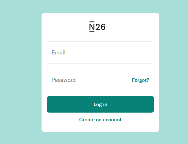 Initiate your Transfer from N26. 
