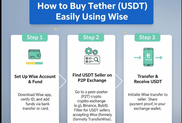 How to Buy Tether (USDT) Easily Using Wise in 2025