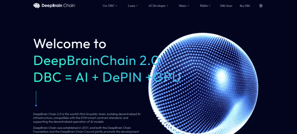 DeepBrain Chain (DBC)