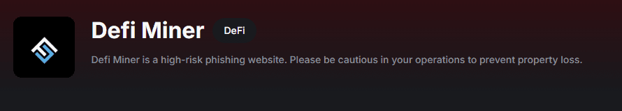 DefiMiner