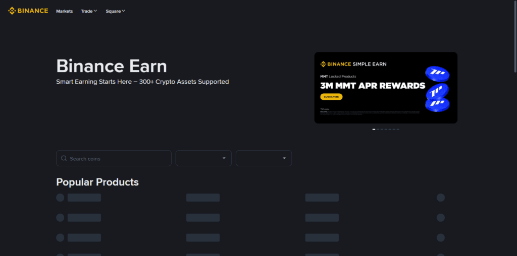 Binance Earn