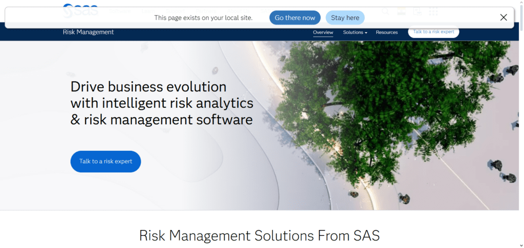 SAS Risk Management Suite