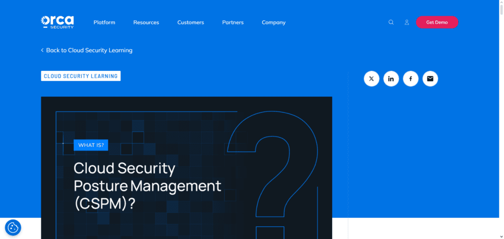 Orca Security CSPM