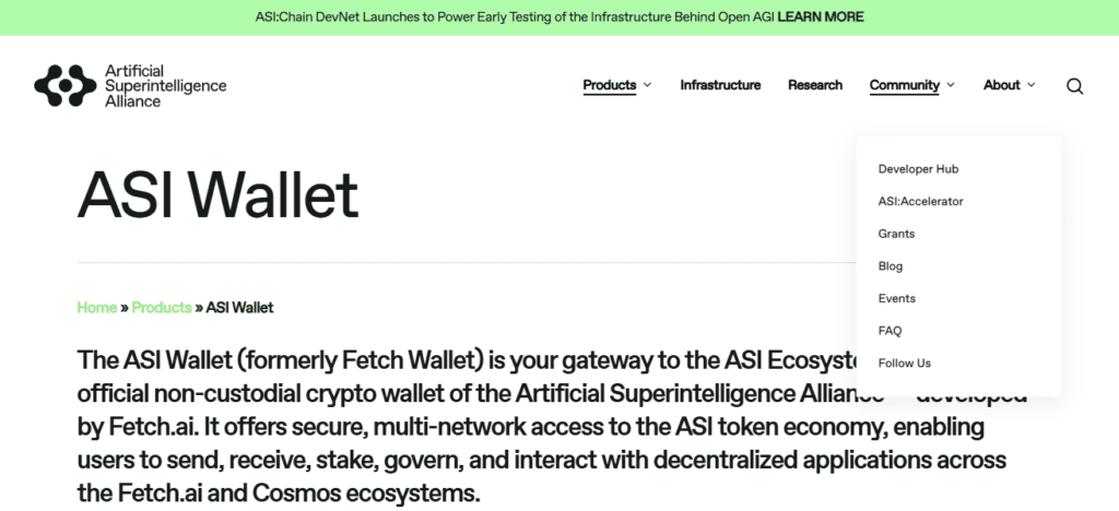 ASI Wallet
