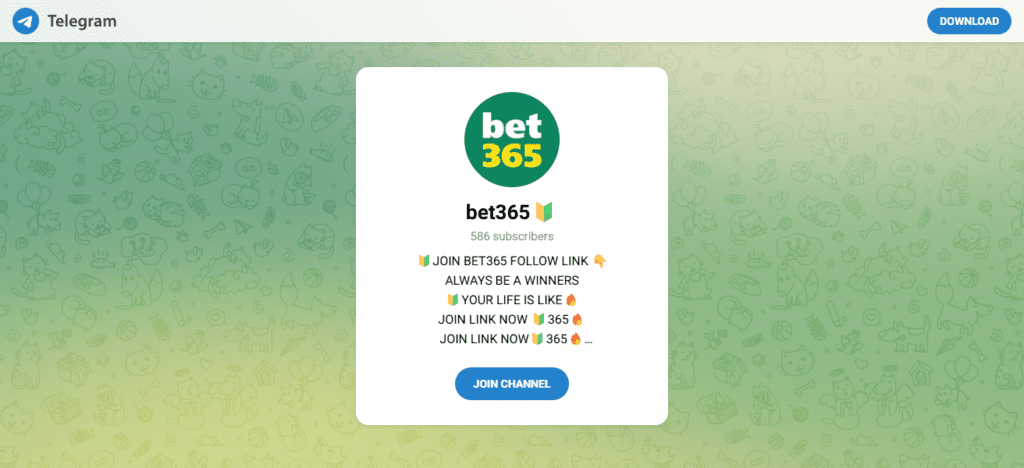  Bet365 Telegram Integration