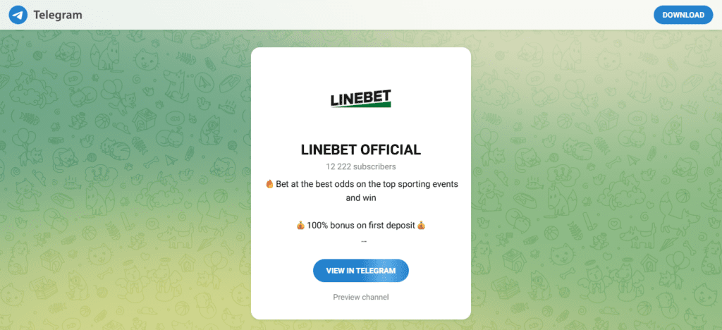 LINEBET Telegram Casino Bot