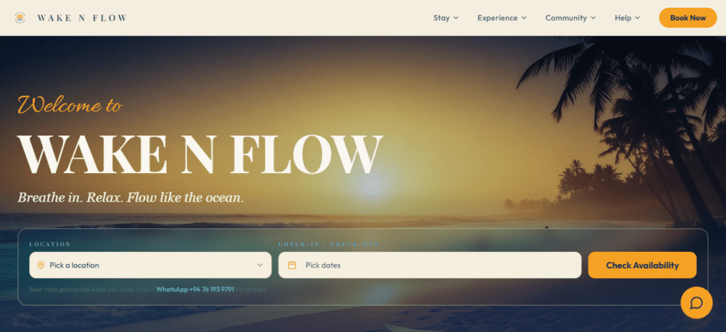 Wake N Flow – Sri Lanka