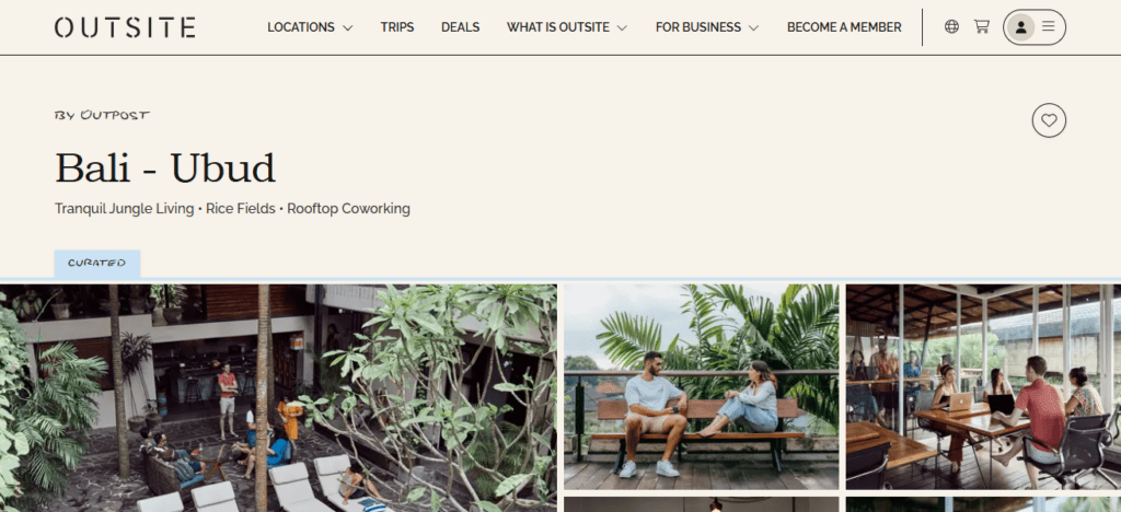 Outsite Ubud – Bali, Indonesia