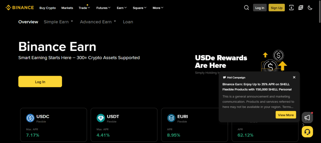 Binance Staking