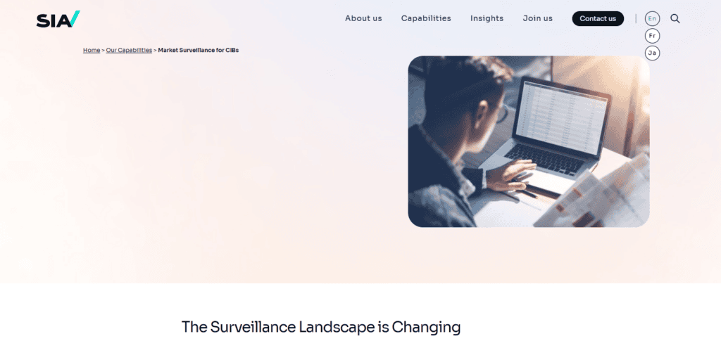 SIA Market Surveillance
