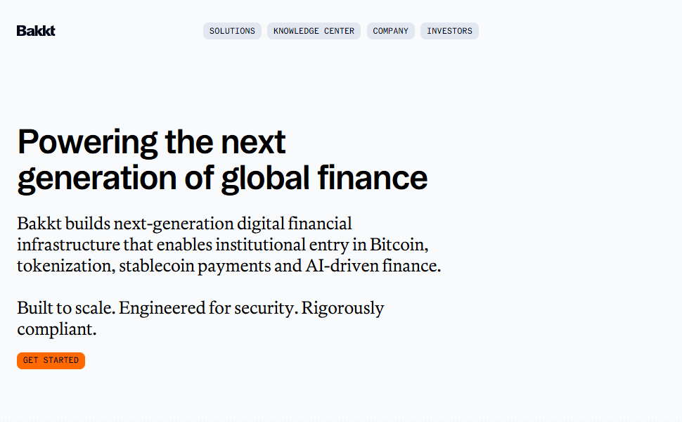 Bakkt Crypto Custody