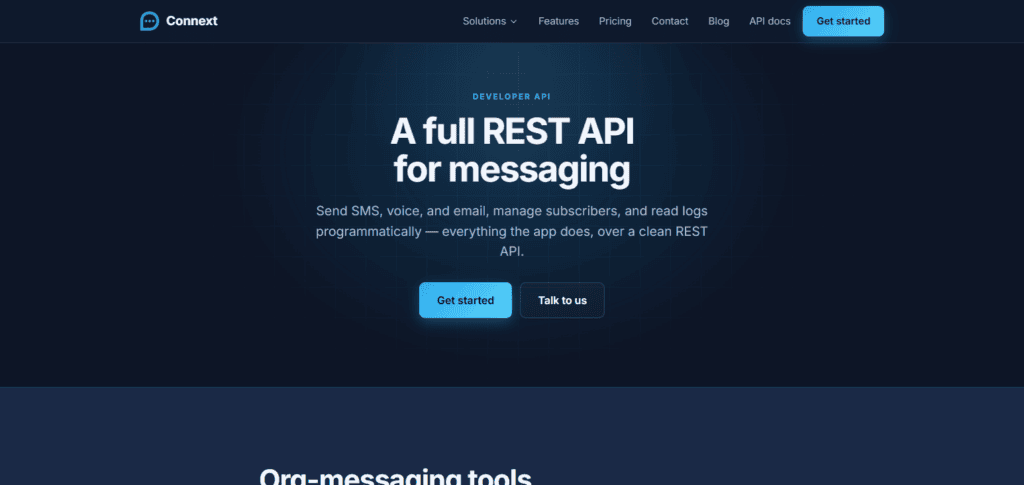 Connext API