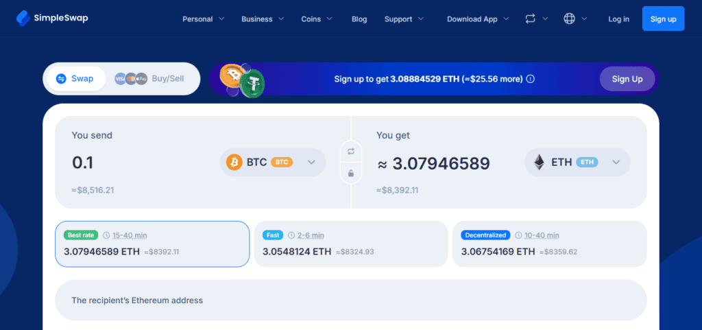 SimpleSwap
