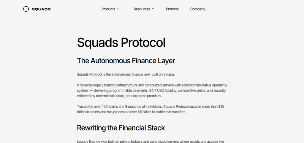 Squads Protocol