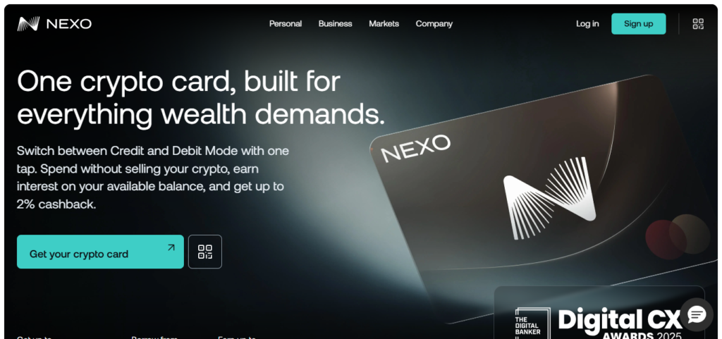 9. Nexo Card
